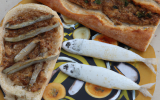 Fougasse et ses rillettes de sardines