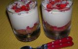 Verrine Mascarponne et fraises