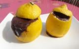 Douceur de chocolat cuit dans un citron