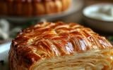 Comment faire une galette des rois maison avec un seul rouleau de pâte feuilletée ?