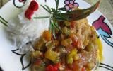 Poulet basquaise aromatique