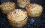 Crumble pommes-caramel