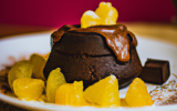 Fondant au chocolat tropical