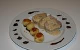 Filet mignon de porc sauce au foie gras et à la figue