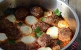 Boulettes de viande Rôties à la Mozzarella