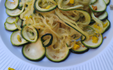 Spaghetti de courgettes estivales