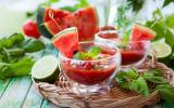 “C’est délicieux” : un régal rafraîchissant, voici notre recette de gaspacho pastèque et tomate notée 5/5 !