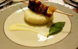 Brochettes au citron et huile d'olive