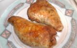 Cuisses de poulet farcies aux champignons