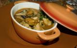 Cocotte de moules à la bordelaise