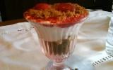 Verrine à la  fraises aux spéculoos