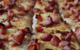 Pizza au poulet et bacon