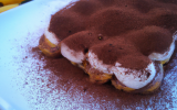 Tiramisu au chocolat blanc