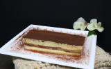 Mousse au chocolat blanc façon tiramisu