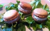 Macaron noix roquefort