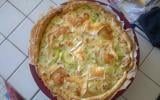 Tarte courgettes et Chaource