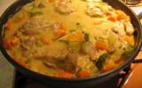 Curry de dinde aux courgettes et carottes