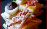 Mille-feuilles au surimi et philadelphia