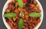 Caponata d'aubergines à la Sicilienne