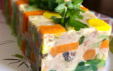 Terrine de poissons aux petits légumes