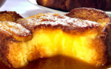 Brioche comme pain perdu à la Fourme d'Ambert