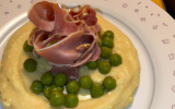 Purée de pois cassés jambon au porto