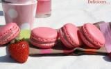 Macarons à la fraise faciles