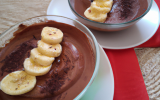 Mousseux chocolat bananes