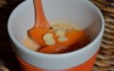 Panna cotta d'abricots et chocolat blanc