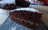 Gâteau au chocolat fourré de confiture de lait