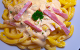 Philadelphia pasta jambon cru