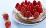 Tartelettes fines aux fraises, mascarpone vanille