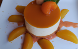 Bavarois aux abricots