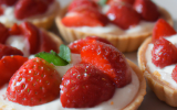 Tartelettes aux fraises et mascarpone