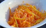 Salade de carottes à l'orange