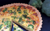 Quiche aux brocolis et carré frais