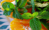 Salade d'oranges à la menthe