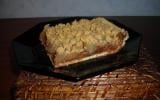 Tarte crumble chocolat poire