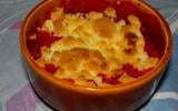 Crumble fraise rhubarbe