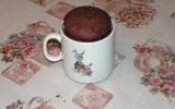 Mug cake au chocolat noir