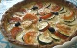 Tarte courgettes-tomates