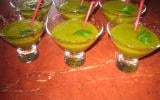 Gaspacho de melon-concombre-basilic