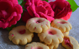 Sablés à la rose