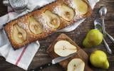 Tarte amandine aux poires et poudre d'amandes