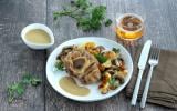 Rouelles de veau braisées au cidre