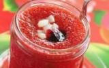 Gaspacho de Gelée de Cerises Bonne Maman et fraises fraîches