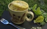 Mug cake moutarde, gruyère