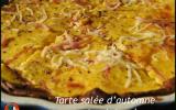 Tarte salée d'automne courge patates douces