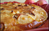 Clafoutis aux pommes et au pain d'épices