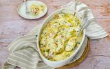 Conchiglioni farcis à la ricotta, petits pois et jambon